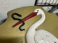 Van enthoven gietijzeren kunstwerk (wapenschild den haag) - afbeelding 2 van  8