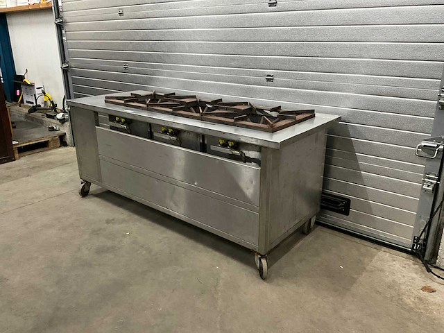 Van holten mobiele woktafel propaan - afbeelding 1 van  10