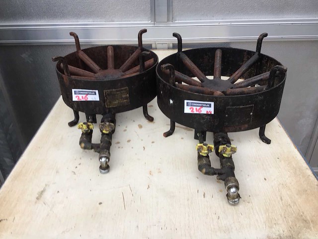 Van holten wokbrander (2x) - afbeelding 1 van  5