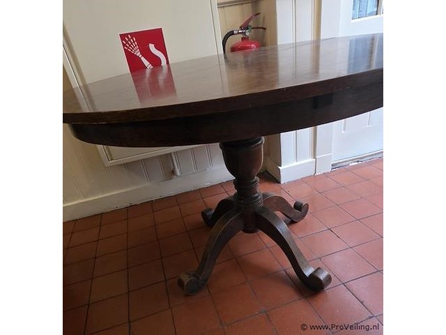 Van hutten selectionnorm houten tafel - afbeelding 2 van  2