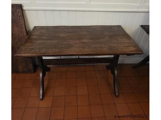 Van hutten selectionnorm houten tafel - afbeelding 1 van  1