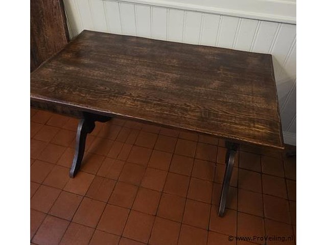 Van hutten selectionnorm houten tafel - afbeelding 1 van  1