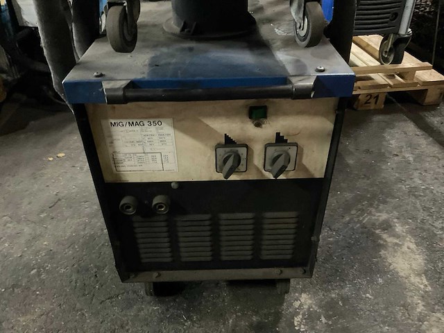 Van laar mig/mag 350 mig lasapparaat - afbeelding 8 van  9