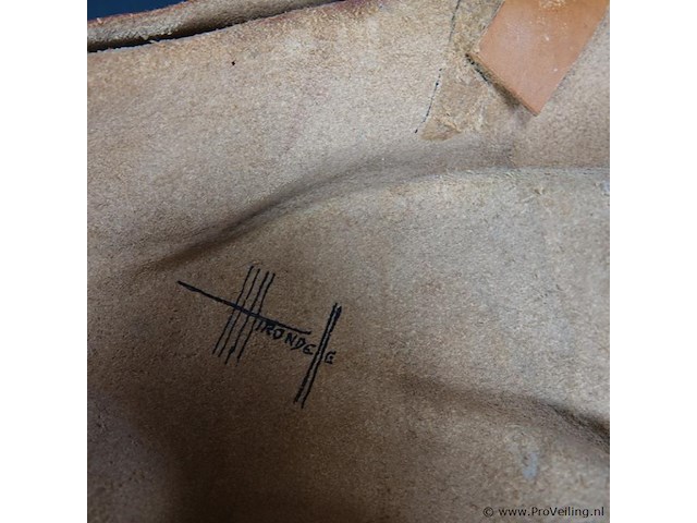 Van leder vervaardigd masker - afbeelding 5 van  5