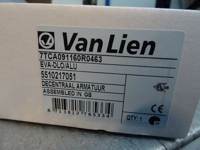Van lien - eva-dlo/alu - 7tca091160r0463 - decentraal armatuur (4x) - afbeelding 2 van  2