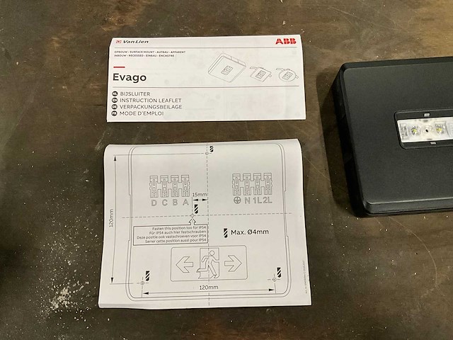 Van lien evago partij noodverlichting - afbeelding 2 van  3