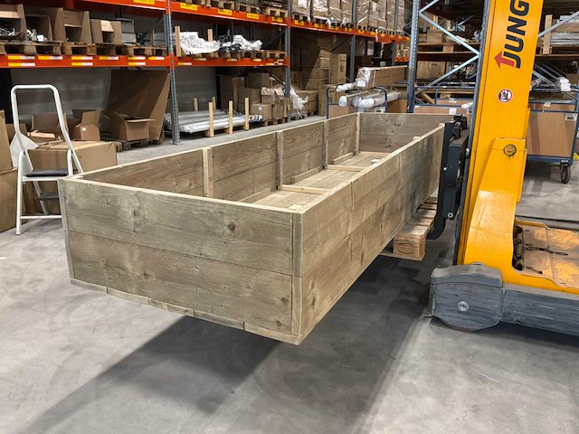 Van londen steigerhout steiger houten winkel display (2x) - afbeelding 4 van  5
