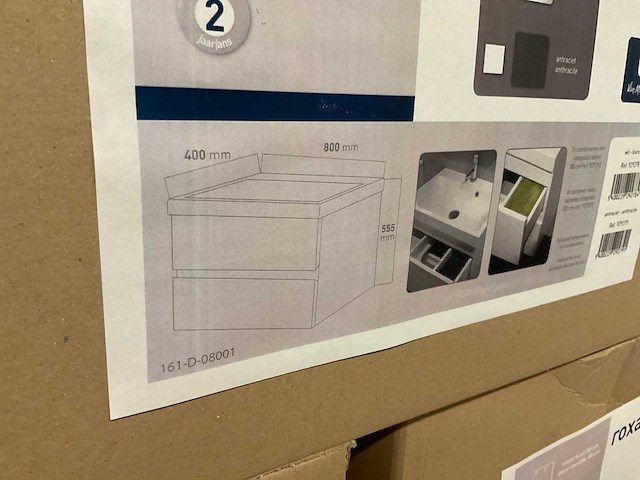 Van marcke roxanne badmeubel 80 cm - afbeelding 5 van  7