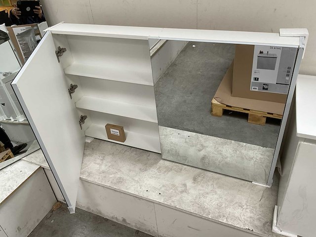 Van marcke spiegelkast 120 cm - afbeelding 2 van  6
