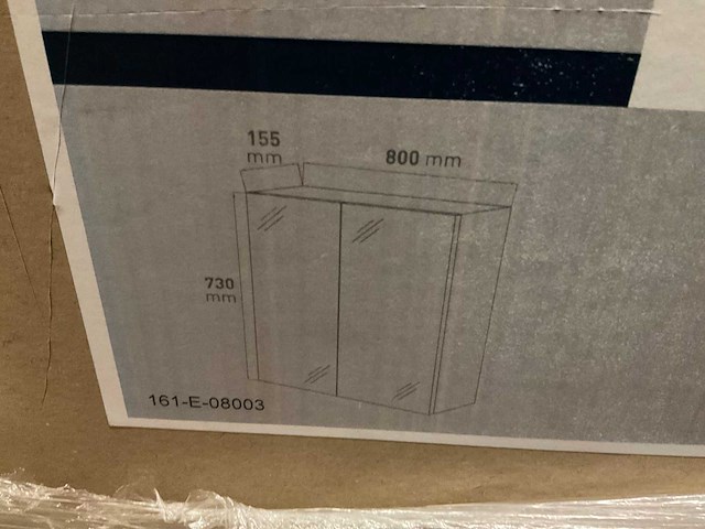 Van marcke spiegelkast 80 cm - afbeelding 5 van  6