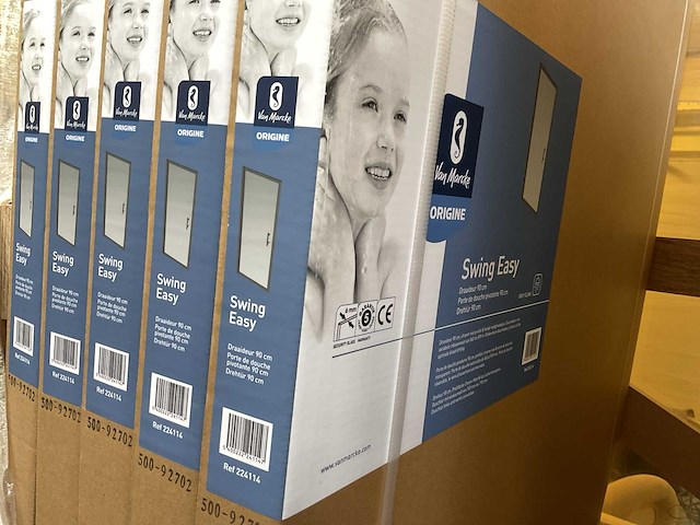 Van marcke swing easy douche draaideur 90 cm - afbeelding 3 van  4