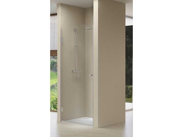 Van rijn - st01 - nisdeur 90x200cm helder clearglas dikte 8mm - afbeelding 1 van  3