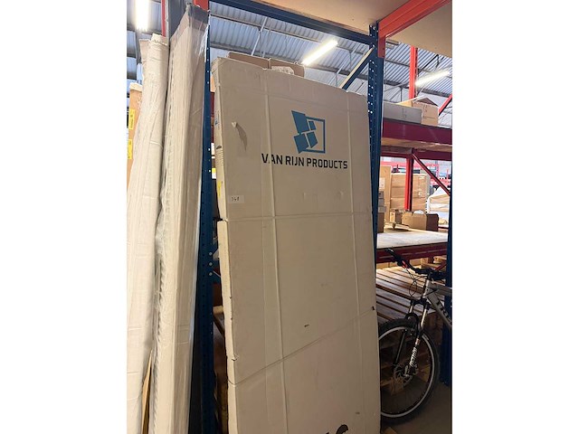 Van rijn - st01 - nisdeur 90x200cm helder clearglas dikte 8mm - afbeelding 2 van  3