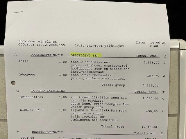 Van rijn / grohe douchecabine - afbeelding 9 van  9