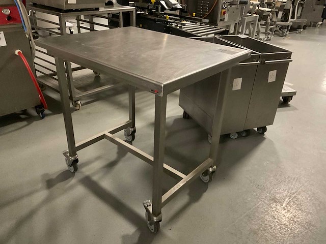 Van ‘t woud werktafel, rvs - afbeelding 1 van  3