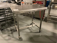 Van ‘t woud werktafel, rvs - afbeelding 2 van  3