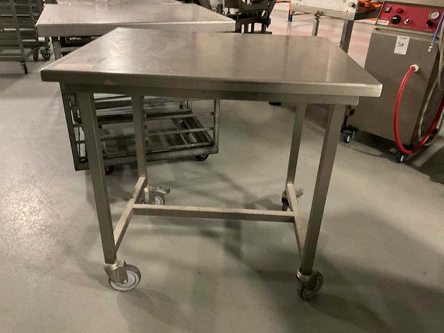 Van ‘t woud werktafel, rvs - afbeelding 3 van  3