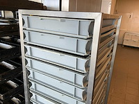 Van ‘t wout 20-delige rvs grondstoffenwagen inclusief kunststof bakken - afbeelding 4 van  8