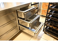 Van ‘t wout mobiele rvs grondstoffen werkbank - afbeelding 5 van  7