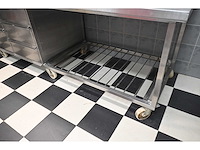 Van ‘t wout mobiele rvs grondstoffen werkbank - afbeelding 3 van  6