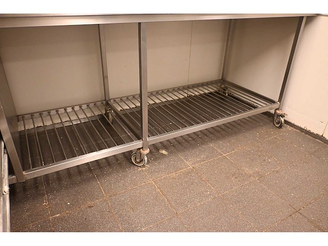 Van ‘t wout mobiele rvs grondstoffenwerkbank - afbeelding 7 van  8