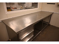 Van ‘t wout mobiele rvs grondstoffenwerkbank - afbeelding 8 van  8