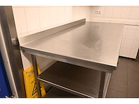 Van ‘t wout mobiele rvs werktafel - afbeelding 4 van  5