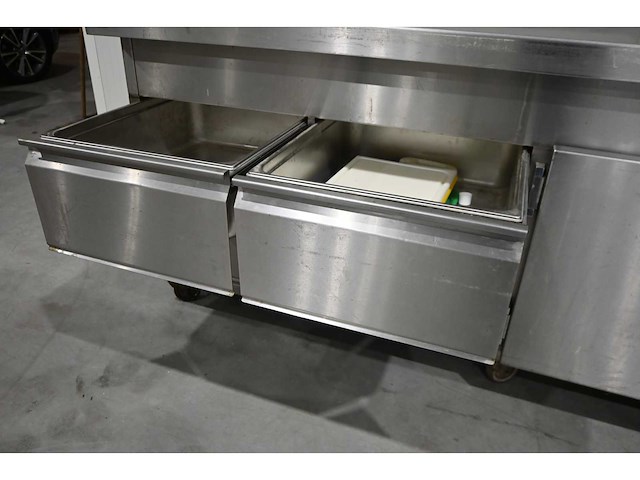 Van ‘t wout rvs mobiele koelwerkbank / oliebollenlijn - afbeelding 14 van  17