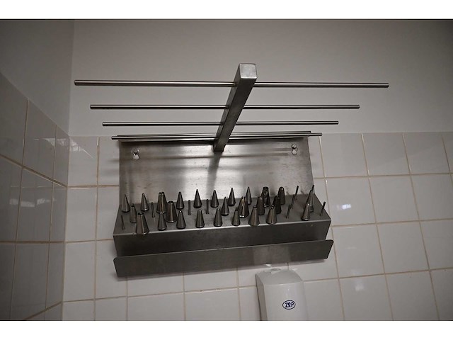 Van ‘t wout rvs slagroom spuit toebehoren set - afbeelding 2 van  3