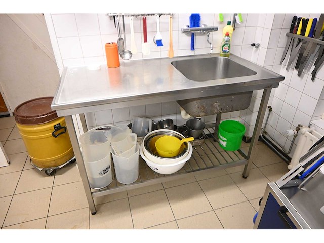 Van ‘t wout rvs spoeltafel - afbeelding 2 van  6