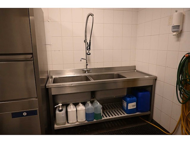 Van ‘t wout rvs spoeltafel - afbeelding 1 van  6