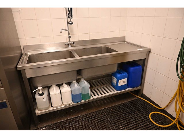 Van ‘t wout rvs spoeltafel - afbeelding 3 van  6