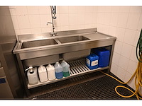 Van ‘t wout rvs spoeltafel - afbeelding 3 van  6