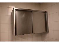 Van ‘t wout rvs wandkast - afbeelding 1 van  5