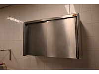 Van ‘t wout rvs wandkast - afbeelding 1 van  5