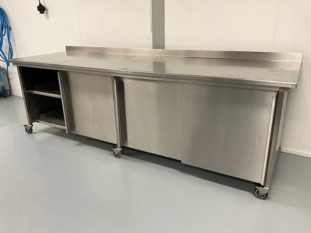 Van ‘t wout rvs werktafel - afbeelding 1 van  4