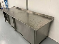 Van ‘t wout rvs werktafel - afbeelding 2 van  4