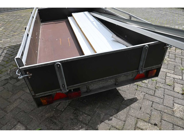 Van velzen enkelassige aanhangwagen - afbeelding 4 van  5