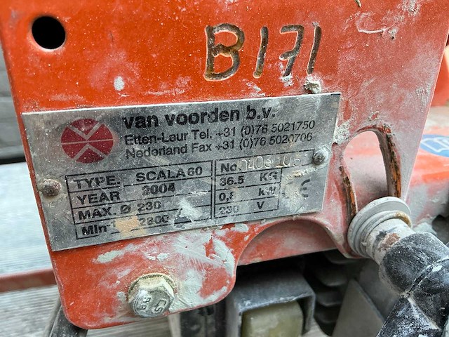 Van voorden scala60 stenenzaag - afbeelding 4 van  6
