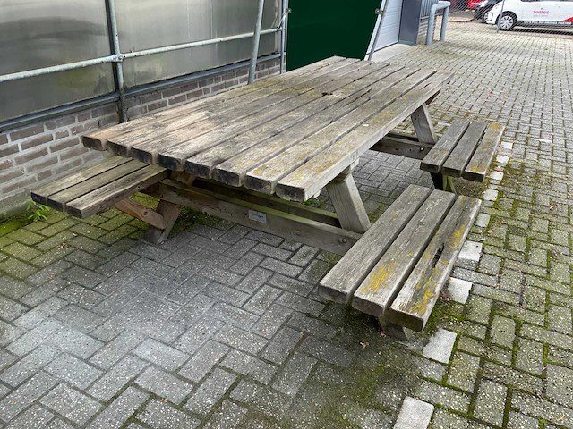 Van wanrooij picknick bank (2x) - afbeelding 2 van  7