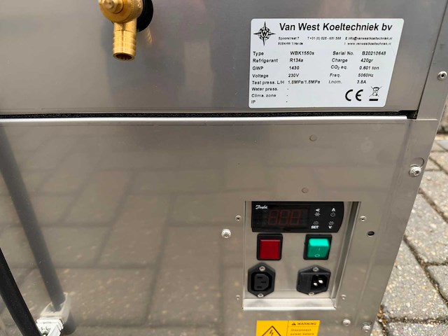 Van west - waterbad koeler - tapinstallatie - afbeelding 2 van  2