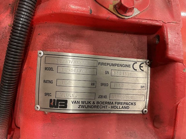 Van wijk & boerma holland wb862-d10 sprinklerpomp - afbeelding 2 van  10