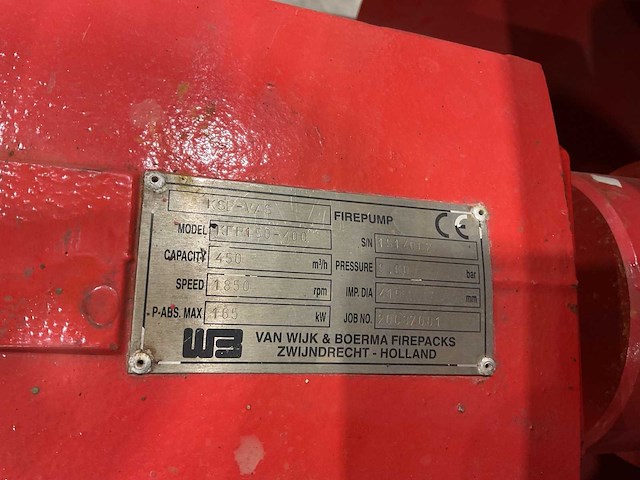 Van wijk & boerma holland wb862-d10 sprinklerpomp - afbeelding 10 van  10