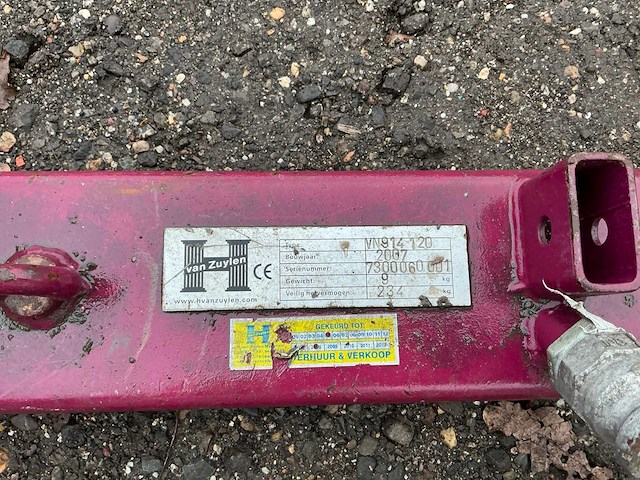 Van zuylen 3x vacuümheffer - afbeelding 9 van  9