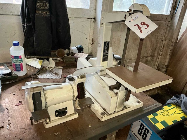 Vanco flexiband model1 verticale bandschuurmachine - afbeelding 1 van  10