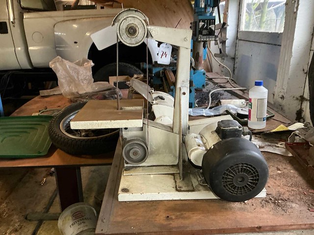 Vanco flexiband model1 verticale bandschuurmachine - afbeelding 4 van  10