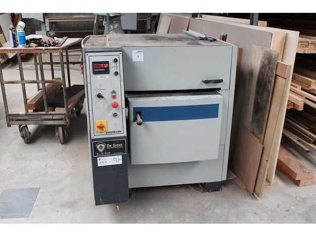 Vandiktebank hofman d332 met digitale instelling en aflezing. bouwjaar 2008. 400v. werkbreedte 625 mm. let ... - afbeelding 1 van  4