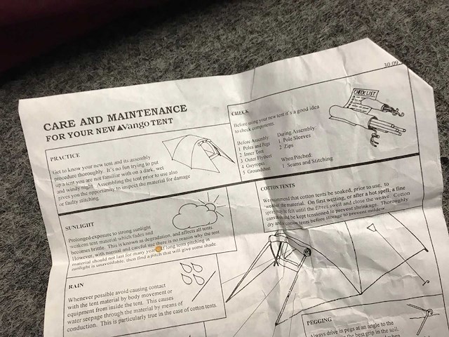 Vango carina kampeertent - afbeelding 2 van  2