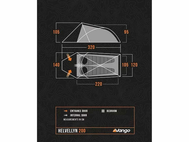 Vango helvellyn 200 / soul 100 kampeertent (2x) - afbeelding 2 van  7