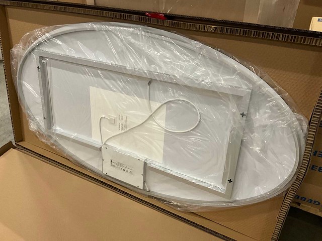 Vanita & casa ovalen spiegel 86,5x161cm - afbeelding 4 van  5